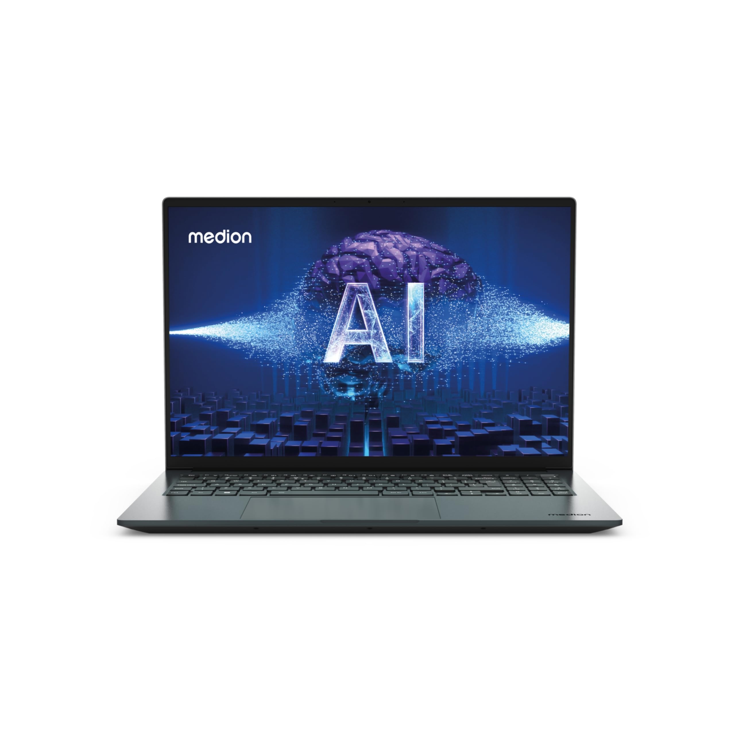 MEDION 40,6 cm (4K OLED) S10 Laptop (Intel Core Ultra 7 155H, 16 GB DDR5 RAM, SSD PCIe da 1 TB, 100% DCI-P3, webcam FHD, WLAN, Win 11)