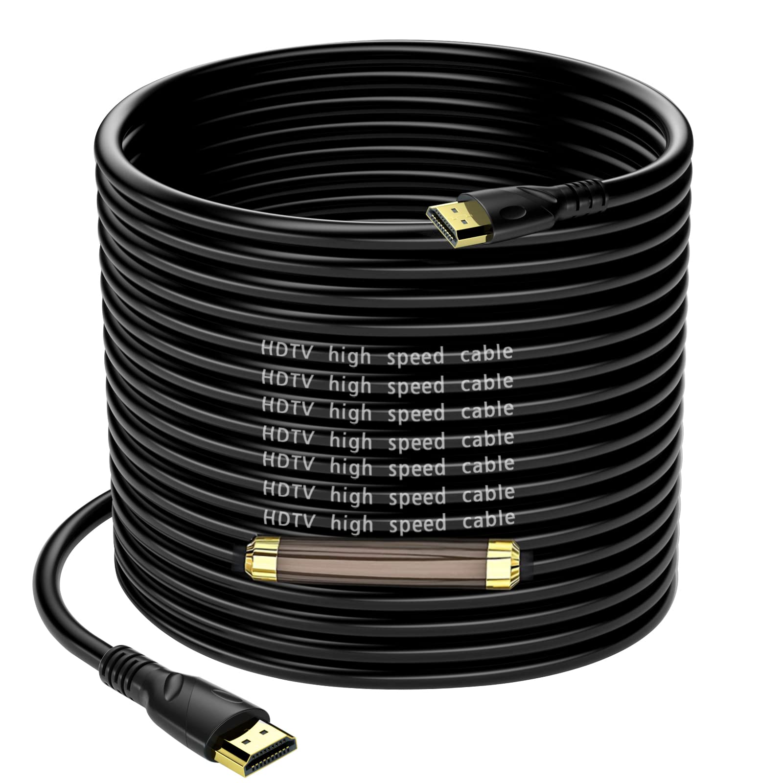 Jorenca 4K HDMI Cable 85ft,Long HDMI 2.0 Cord,High Speed HDMI Cables,18gbps,Gold Plated Connector, Ethernet Audio Video Return,Video 4K,Ultra HD,1080p,3D,for Xbox, ARC,Laptop,PS3,PS4,PS5, HDTV etc.