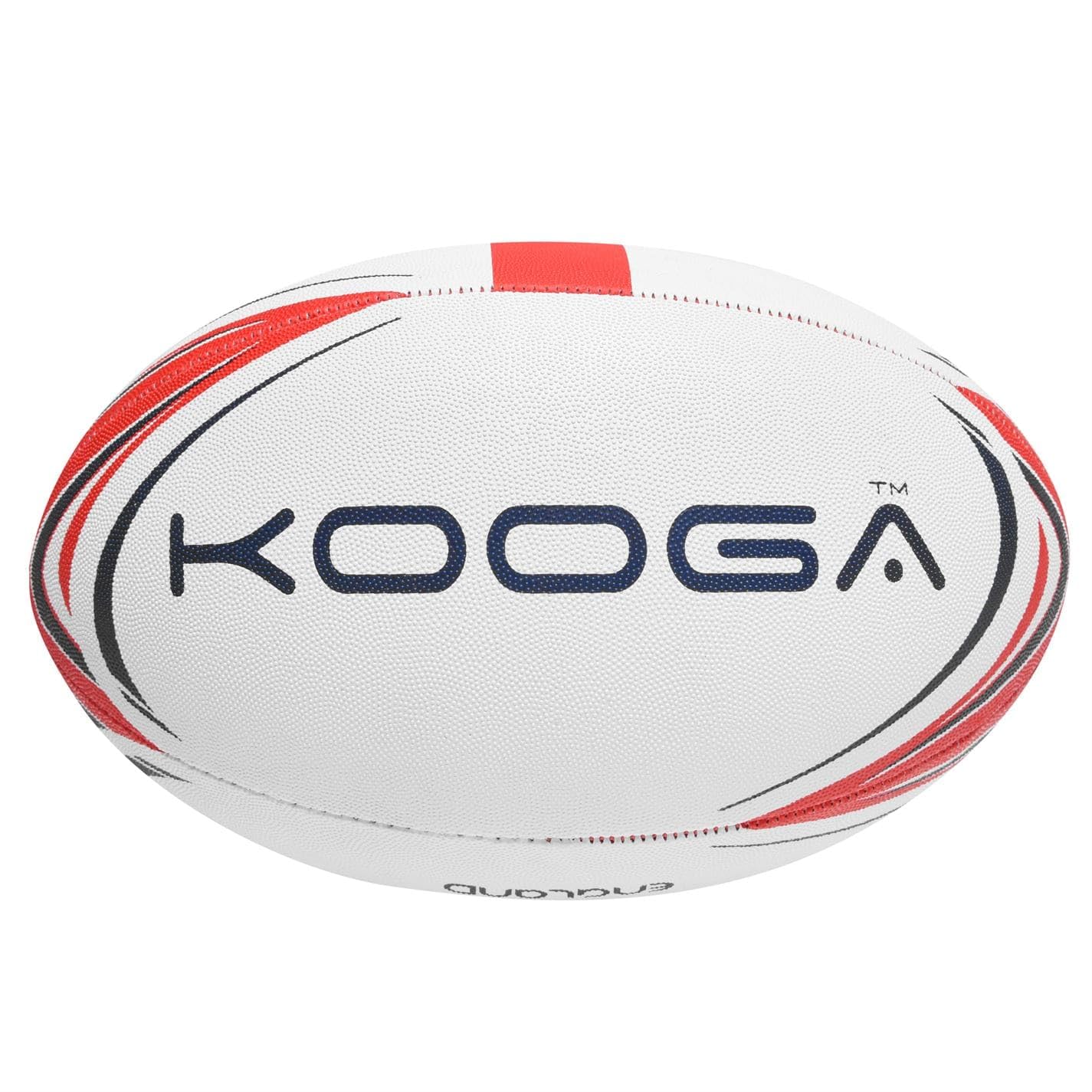Kooga Rugby Ball Micro Textured Finish 6 Nations - England, Wales, New Zealand, Scotland, Ireland.