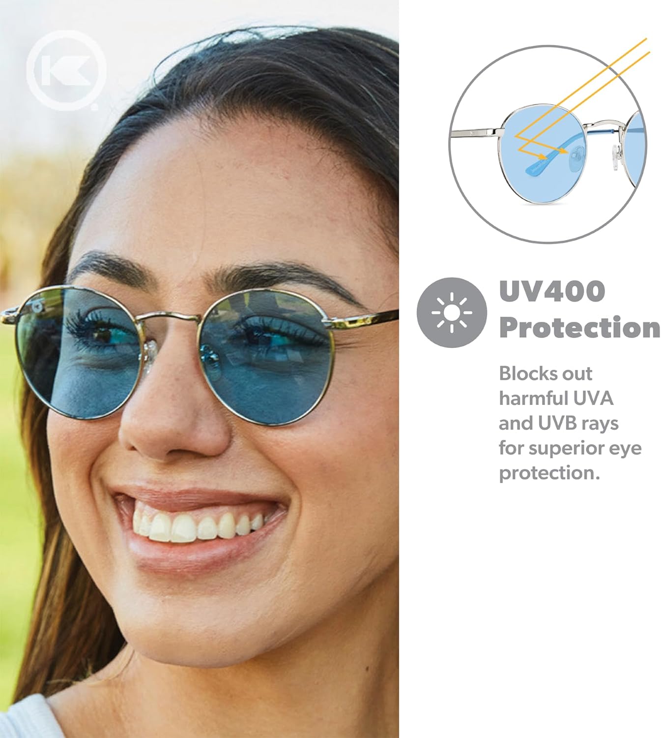 Knockaround Love & Haights Polarized Sunglasses for Men & Women - UV400 Protection - Image 3