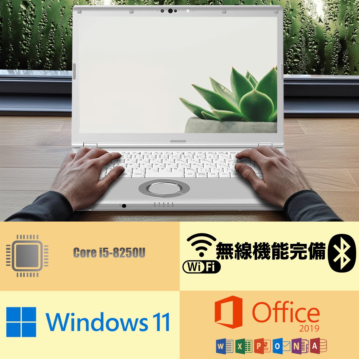Amazon.co.jp: 【中古品】Panasonic Let's Note CF-LV8 ノートパソコン
