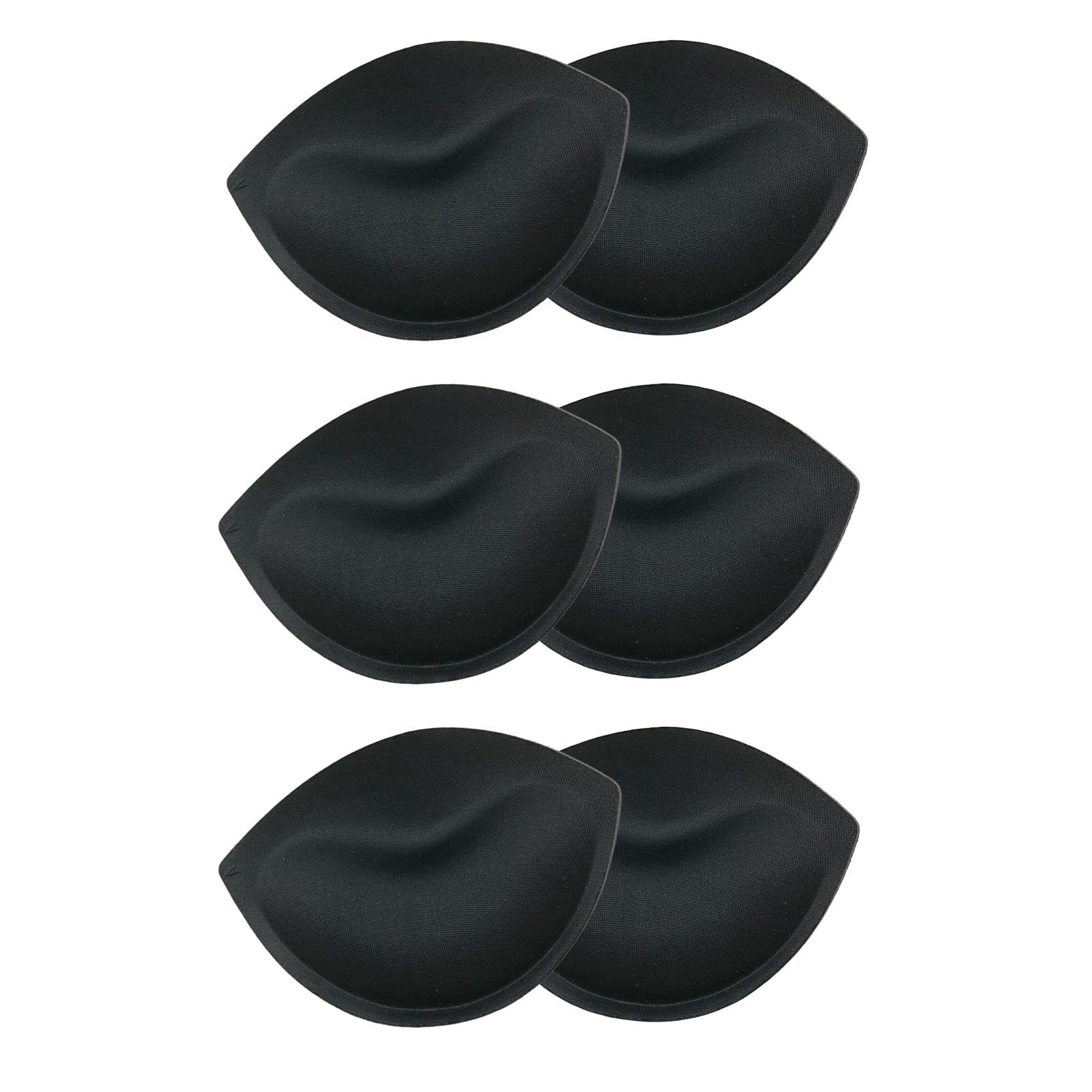 Bra Pads Inserts Women Removable Bra Inserts for Swimsuit Yoga Wedding Dress Black-image-10
