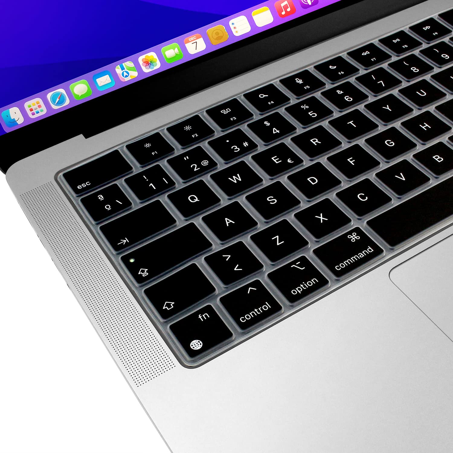 Funda de silicona ultrafina para teclado español de MacBook Air 2023 y 2022 (15.3 y 13.6 pulgadas, chip M2, modelo A2681), accesorios de protección suaves, diseño