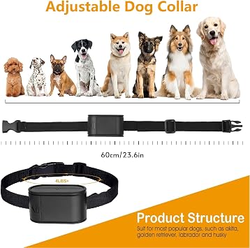 Electronic Pet Fencing System Wireless Electric Dog Fence System Underground/In-ground Electronic Pet Containment System Max. 5000m2 Adjustable Effective with One Battery-operared Training,fo