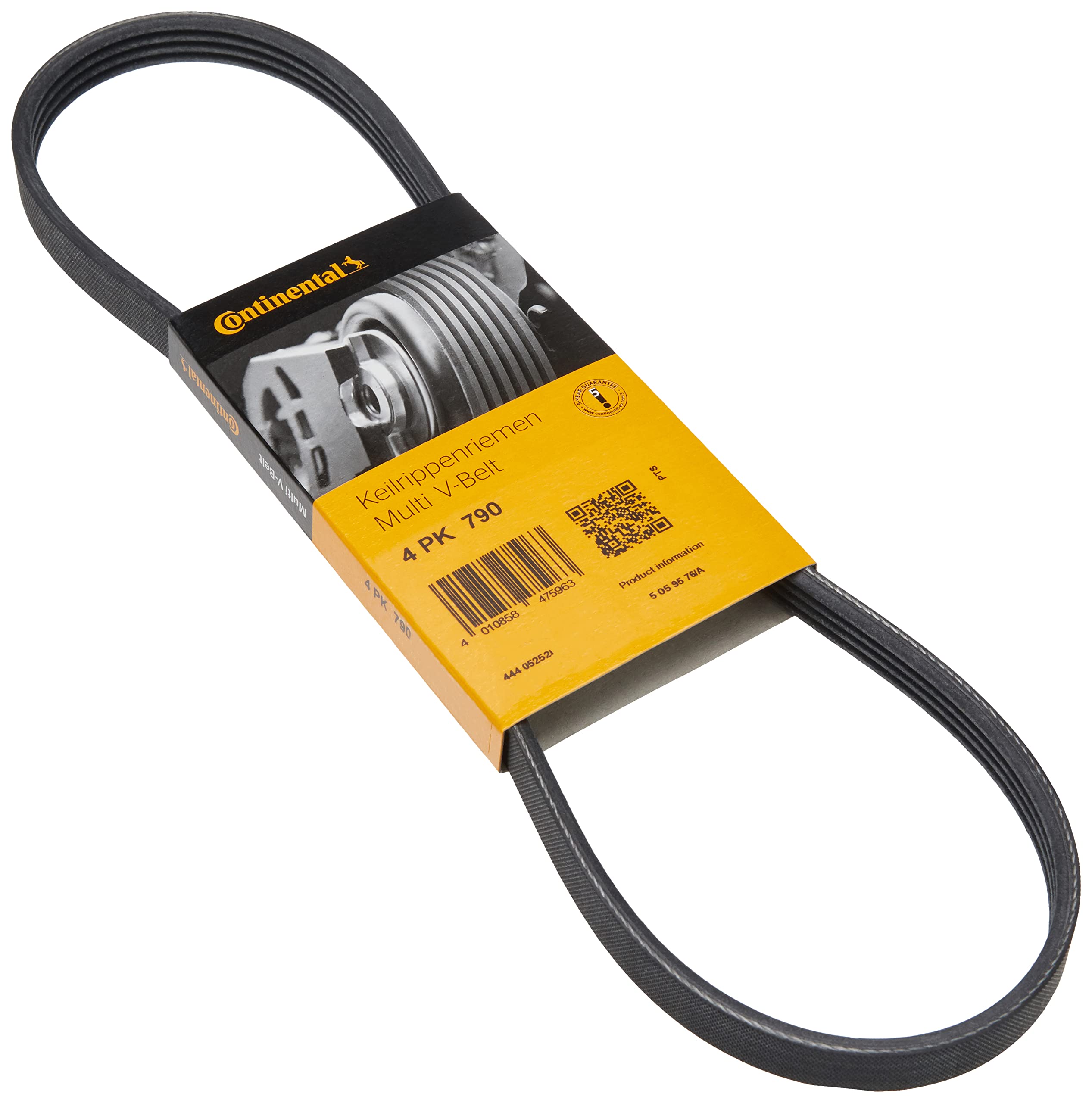 Image secondaire de Continental Contitech 4PK790 Courroie trapézoïdale à nervures