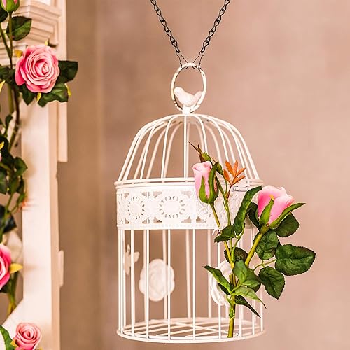 Miniatura 7 de Paquete de 2 cadenas colgantes para comederos de pájaros, macetas, linternas y adornos.