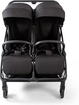 Red Kite Push Me Duet Twin Stroller - Black