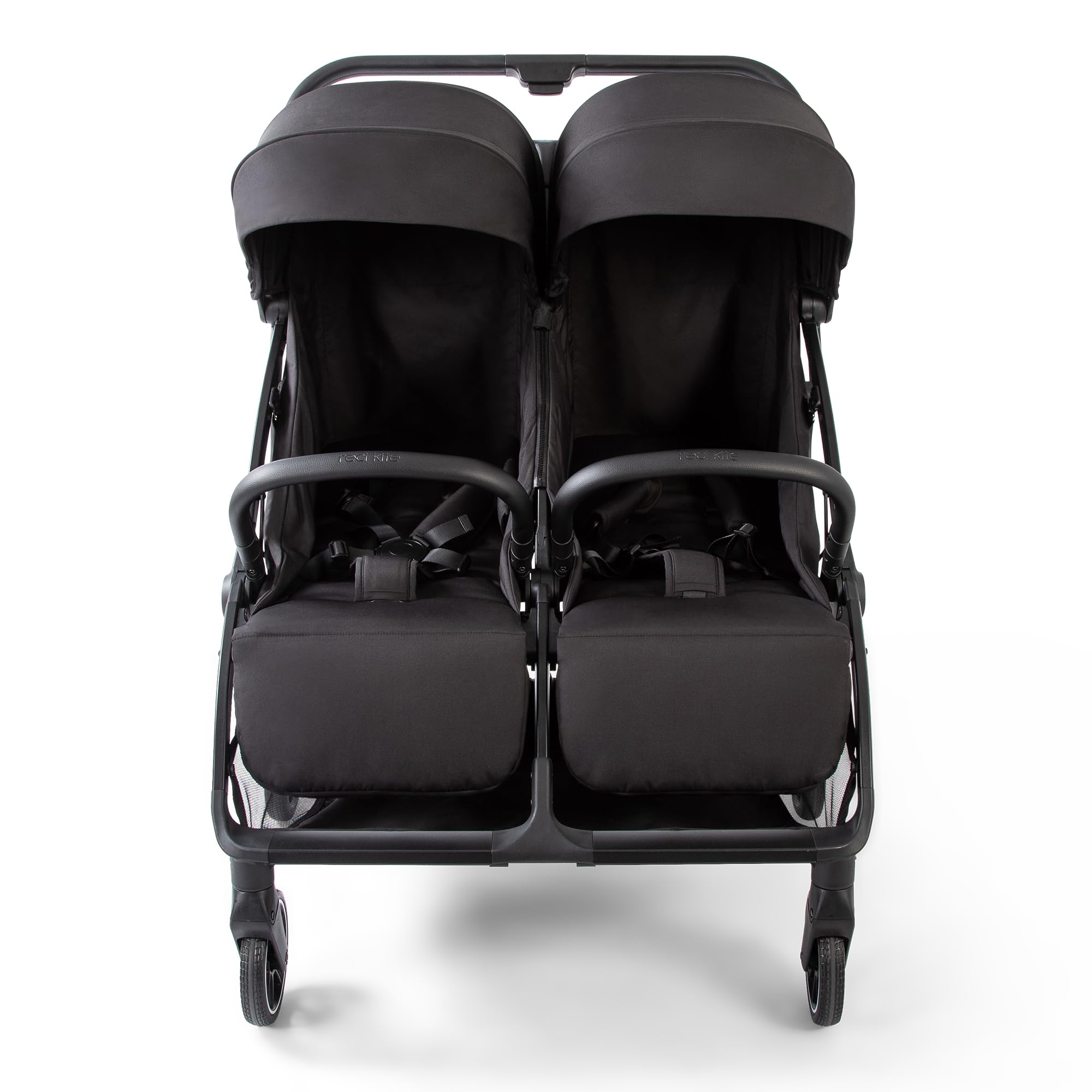 Red Kite Push Me Duet - Passeggino gemellare, colore: Nero
