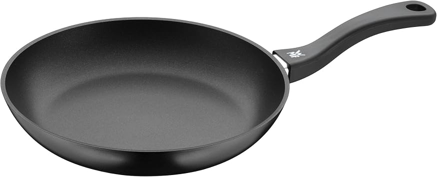 WMF Frying Pan Coated Plastic Handle with Flame Retardants, Black, 28 cm