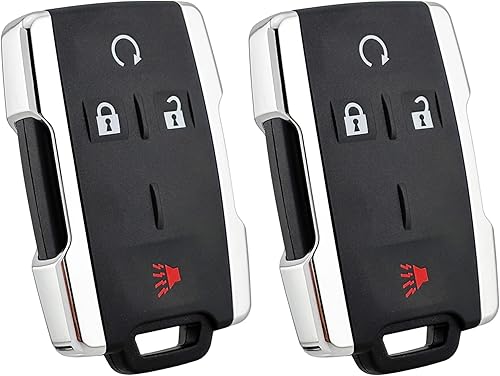 Funda inteligente para llavero compatible con Chevy Chevrolet Silverado Colorado/GMC Sierra Canyon 2014 2015 2016 2017 M3N-32337100 entrada sin