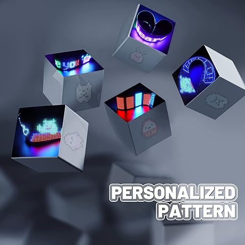 Vista 18 de KJOY Letrero LED USB de 5 V, Bluetooth, control de aplicaciones, flexible, programable, diseño de texto personalizado, pantalla de desplazamiento