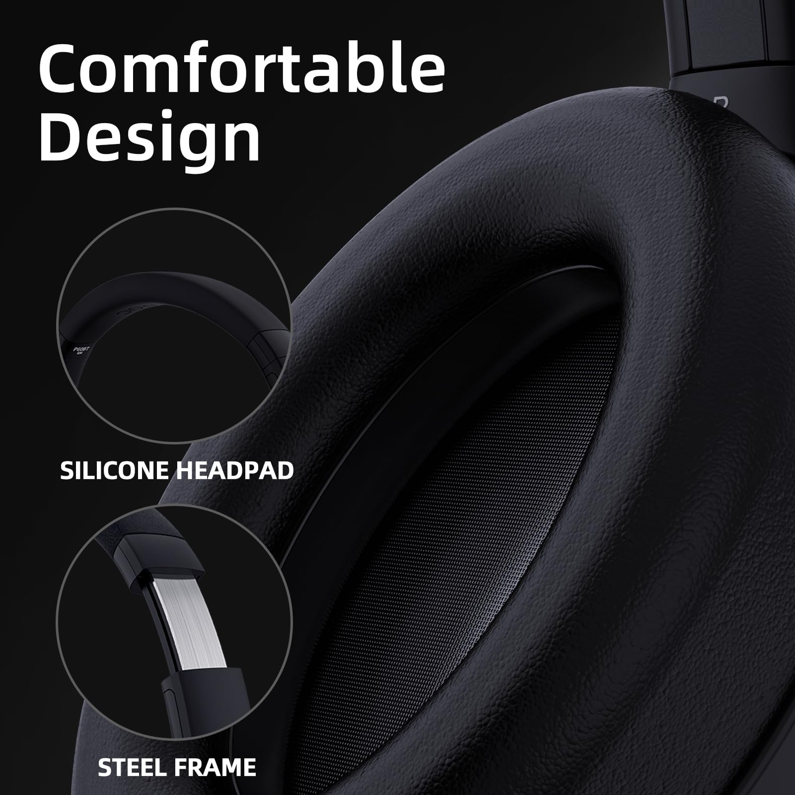 SoundMAGIC P60BT GM Performance Wireless Gaming Headset - Surround Sound 2.4GHz USB/Bluetooth Headphones 50 Hours Lasting Lower Latency Compatibility for PC Mobile PS4 PS5 Xbox Consoles | 2,4G & Bluetooth Dual-Modus, ausgewogener Klang, niedrige Latenz, a