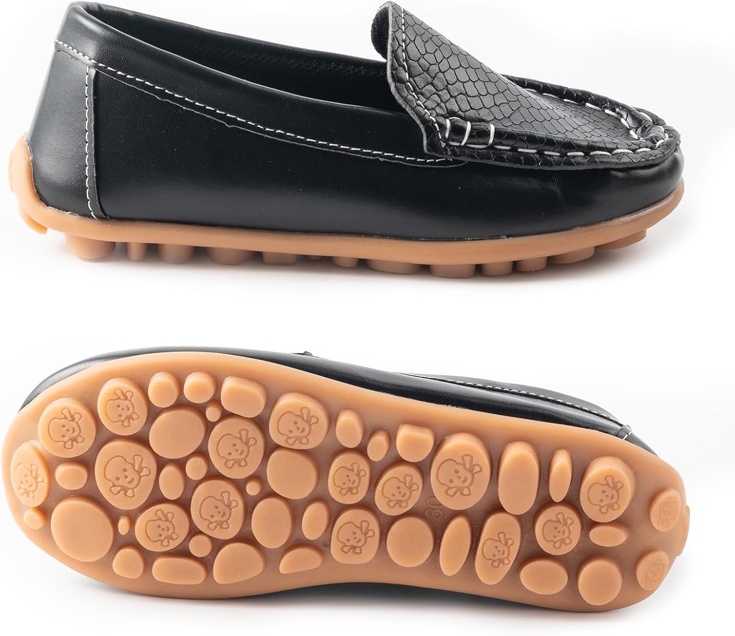 Boys Girls Loafers Dress Flats Slip-On Oxford Casual Moccasins School Walking Boat Shoes(Toddler/Little Kid/Big Kid) - Image 5