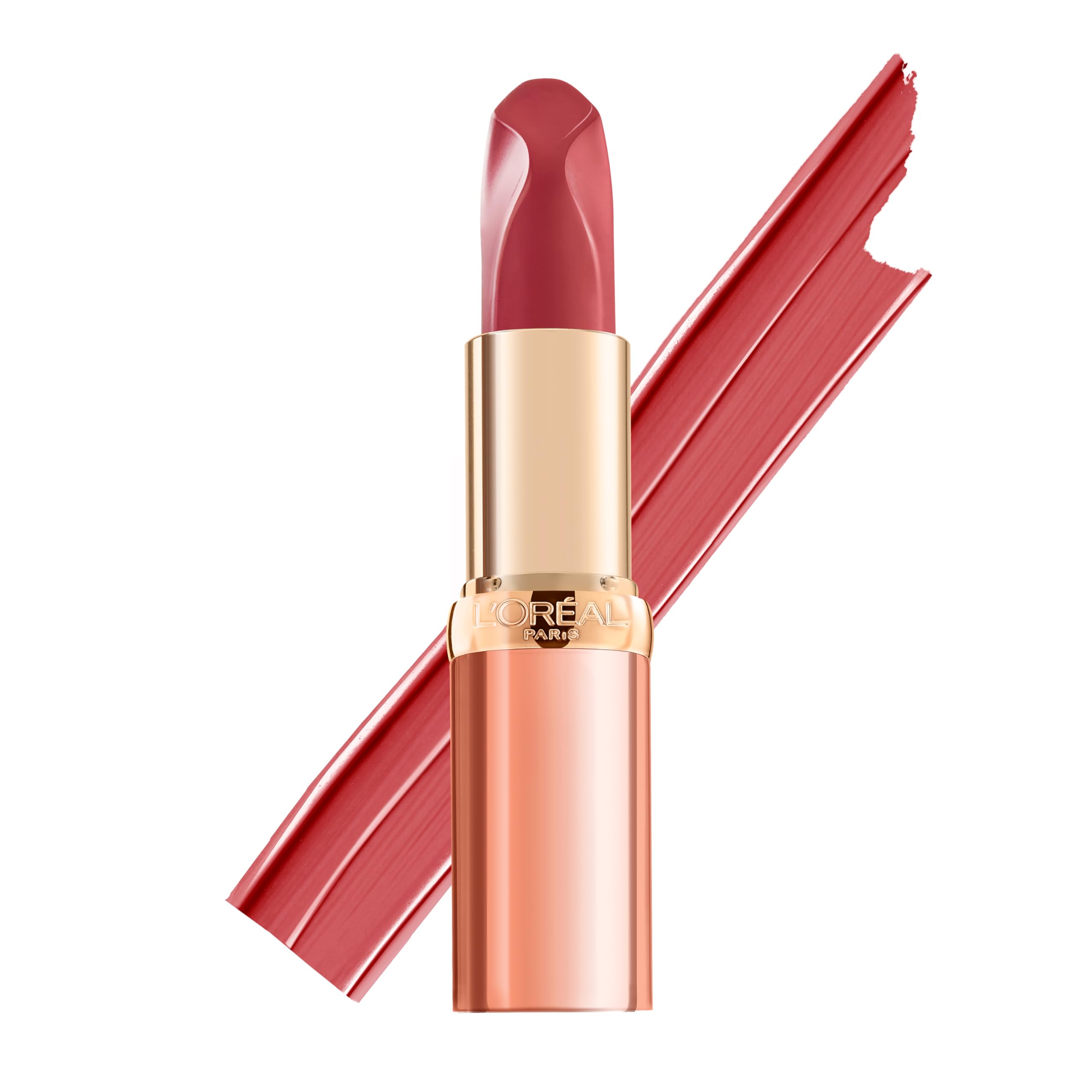 L’Oreal Paris Color Riche Les Nus Satin lipstick, 177 Authentic, long-lasting and nourishing, enriched with Argan Oil and Vitamin E.