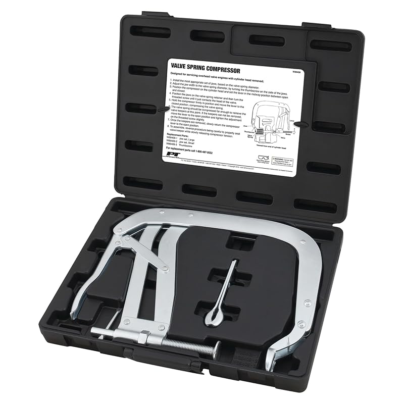 Performance Tool W89409 Compressor de Molas de Válvulas para Motores OHV com Mandíbulas Pequena e Grande