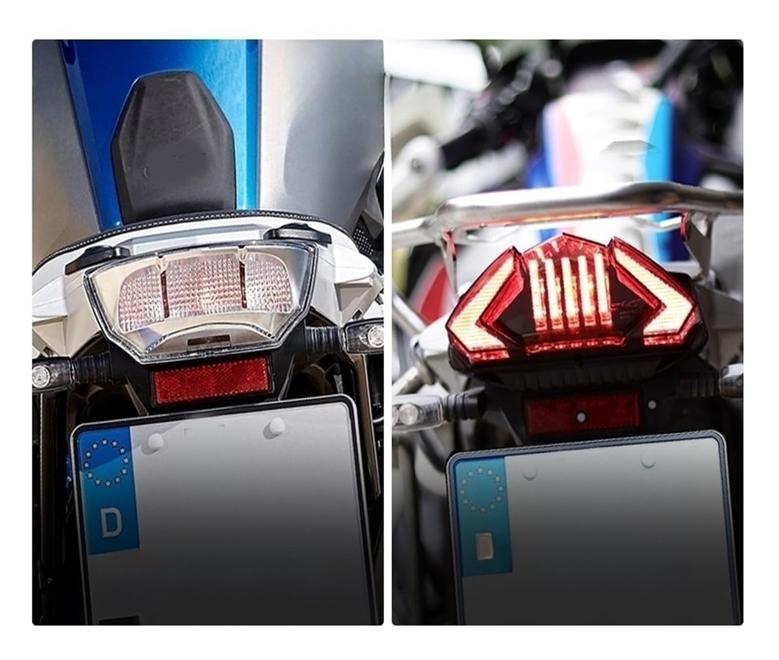 Luci Posteriori Moto Per R1250GS R 1250 GS ADV R1200GS 1200 Per Adventure Gruppo Fanale Posteriore Per Motocicletta Luce Posteriore Per Freno E Stop Indicatore Di Direzione