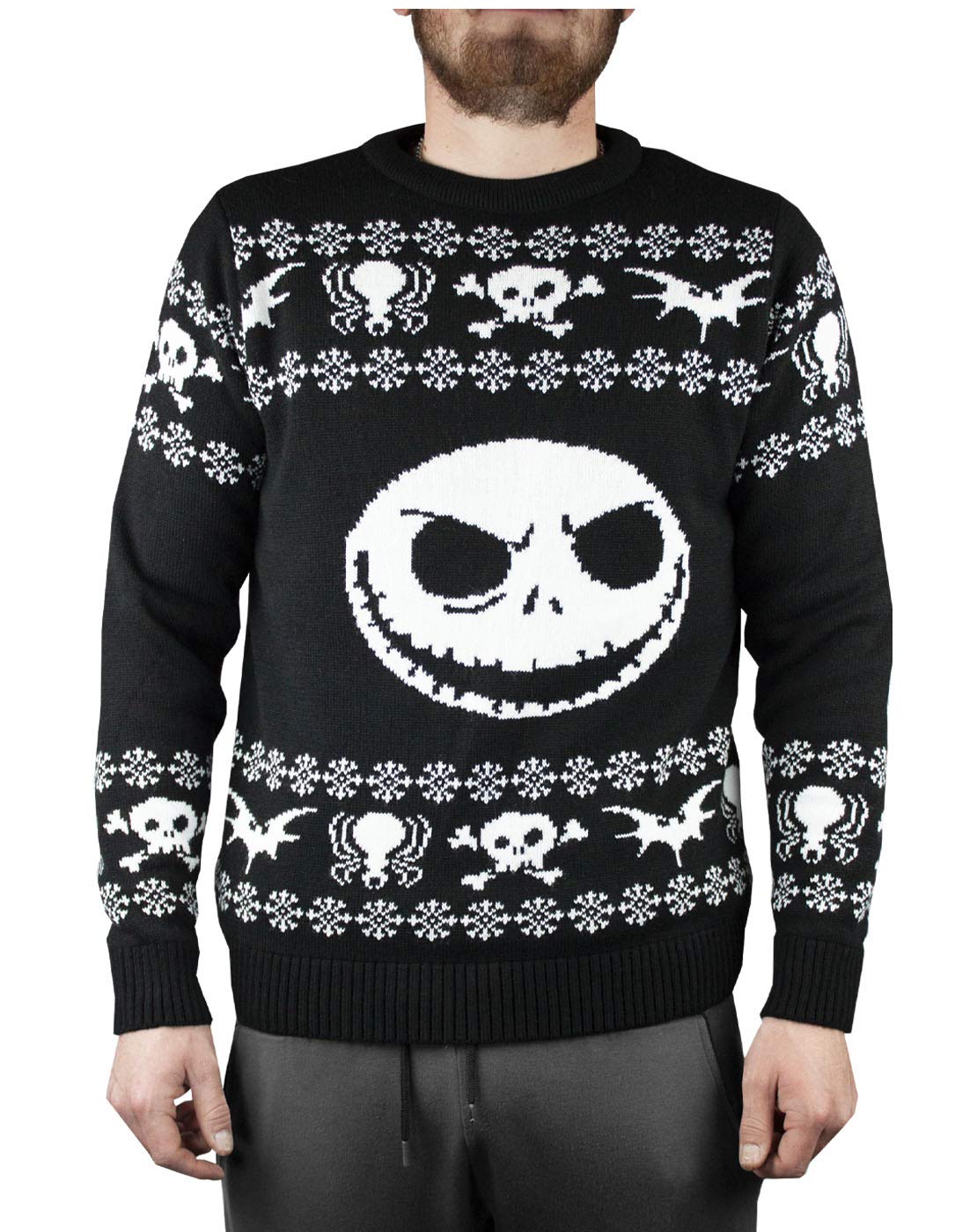 The Nightmare Before Christmas Jack Skellington de Punto Jumper