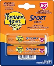 Banana Boat Spf#50+ Sport Ultra Lip Balm - Twin Pack