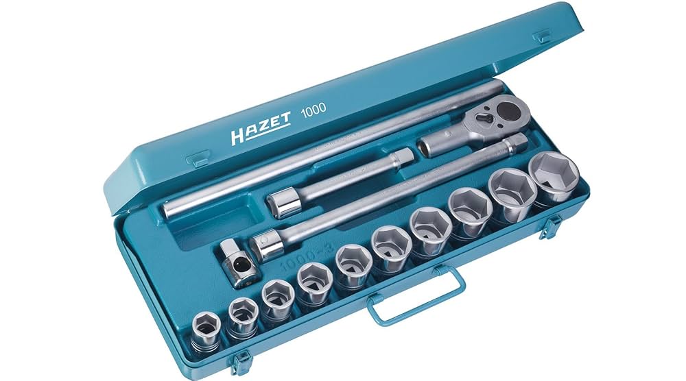 HAZET(ハゼット)ソケットレンチセット❗️ Amazon | HAZET(ハゼット) ソケットレンチセット 6角 1000 差込