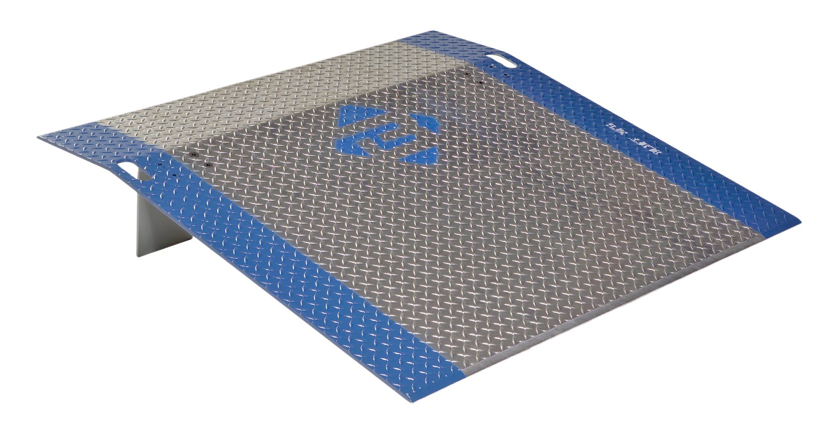 Bluff Manufacturing B6036 Bluff Aluminum Plate, Aluminum with Blue Lettering