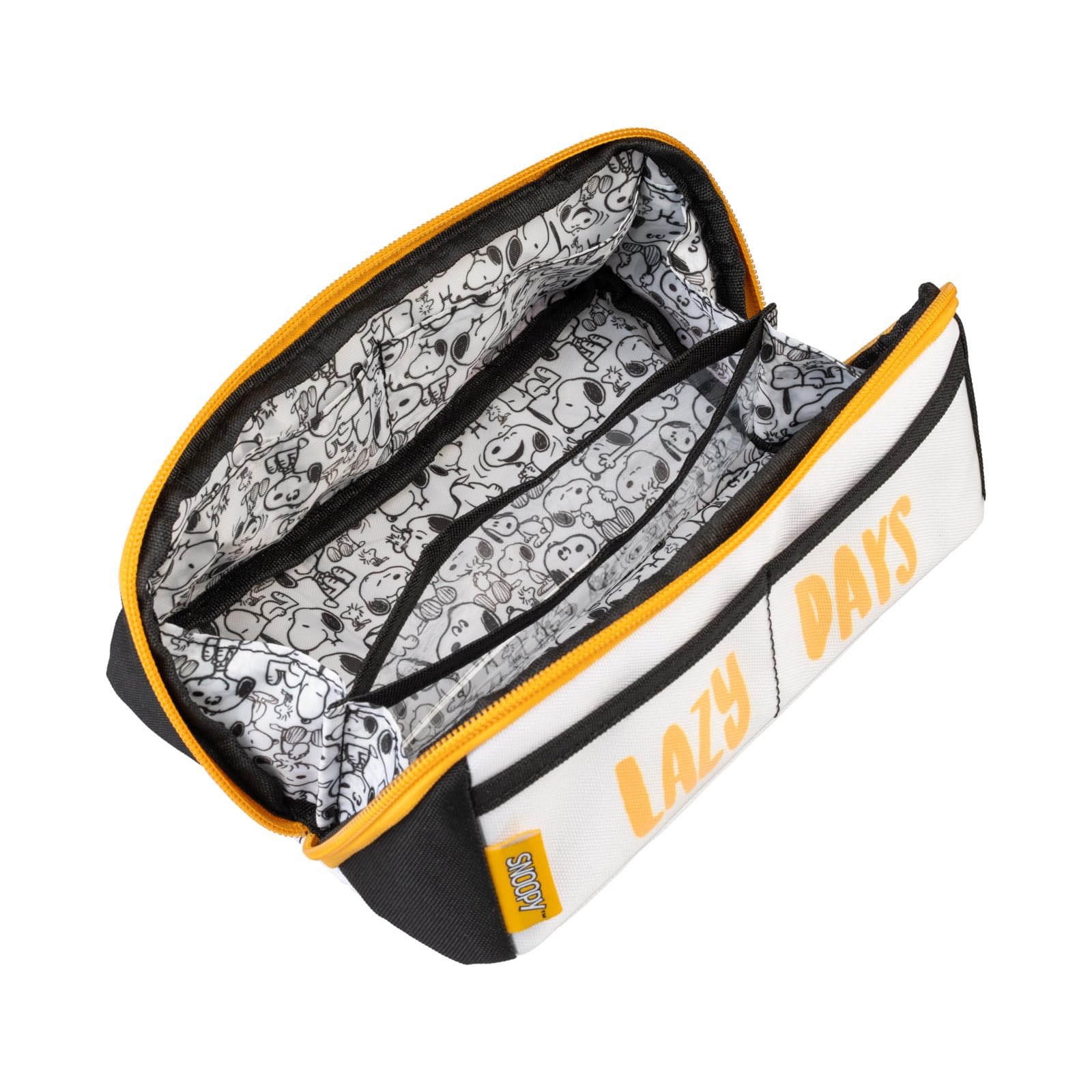 Snoopy Federmäppchen Peanuts - 1-Fach Stiftetui 21x7,5x7,5cm Für Schule & Büro