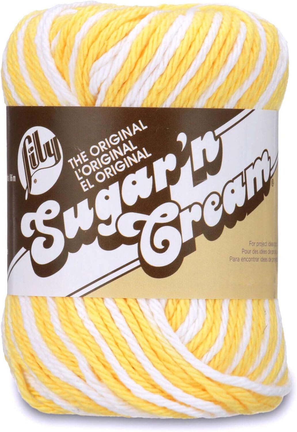 Lily Sugar 'n Cream Yarn - 100% Cotton - Assortment (Cottage Bloom)