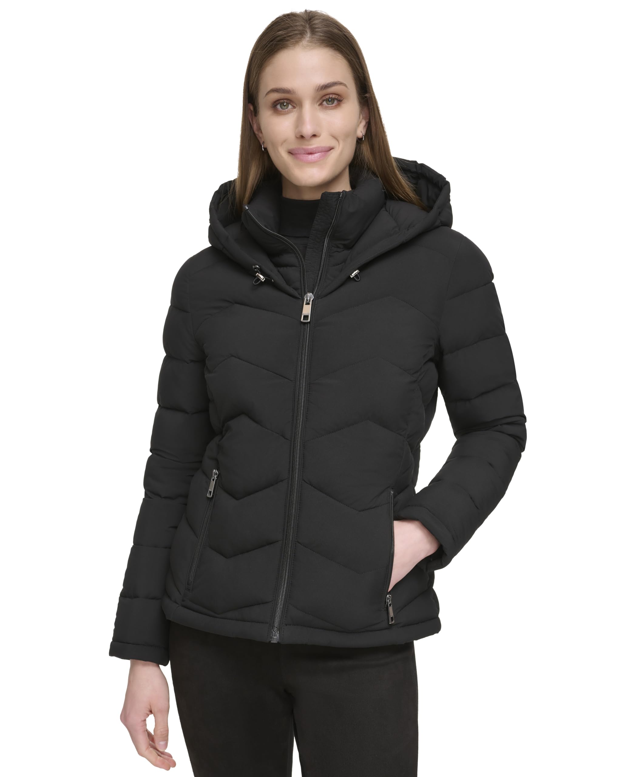 Calvin Klein Stretch Fabric Puffer Jacket