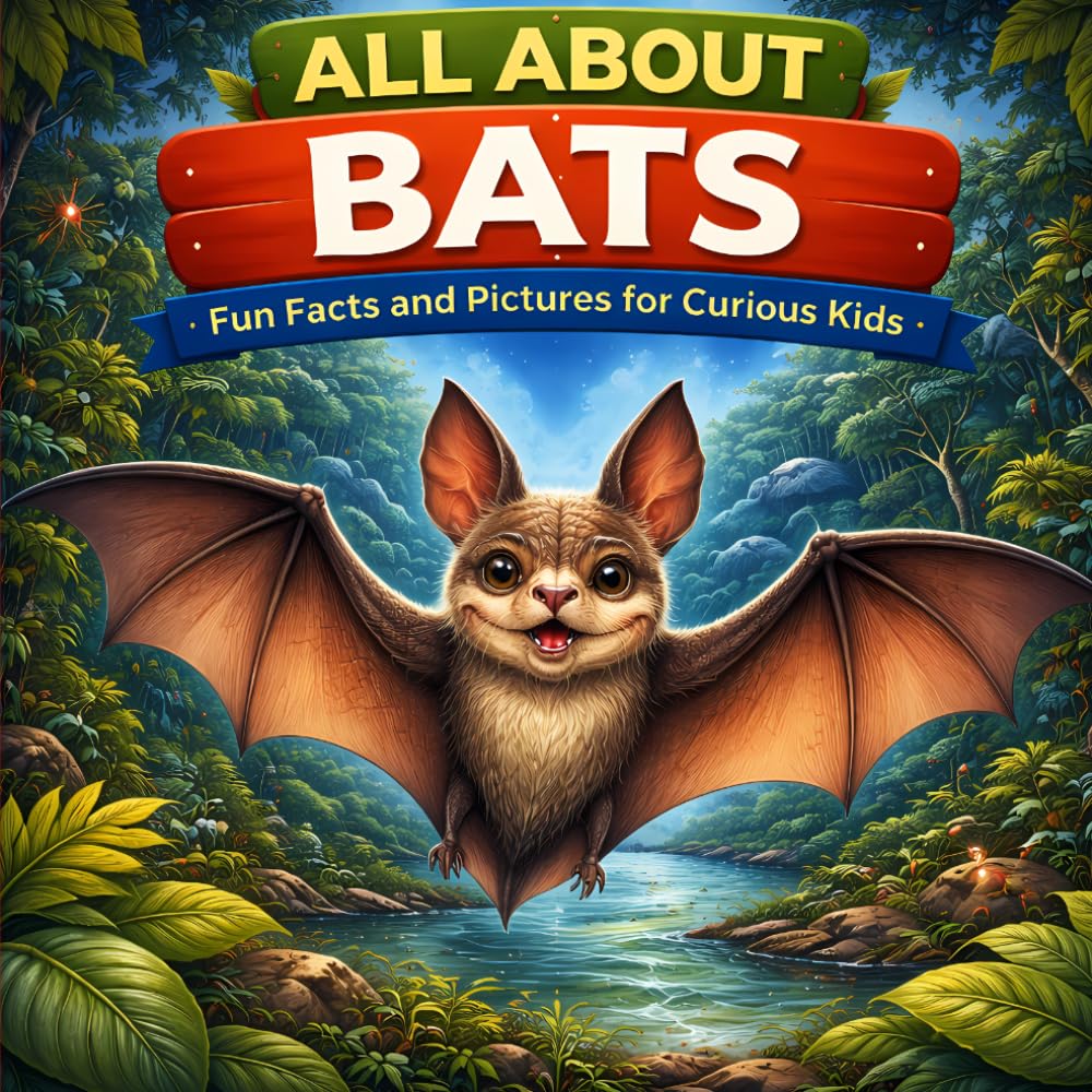 All About Bats: Fun Facts and Pictures for Curious Kids