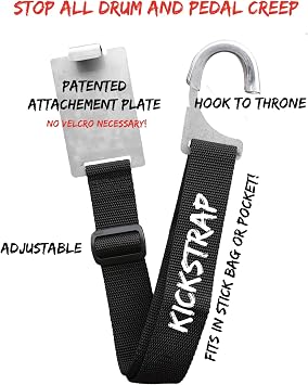 KickStrap - Stops all drum and pedal slide