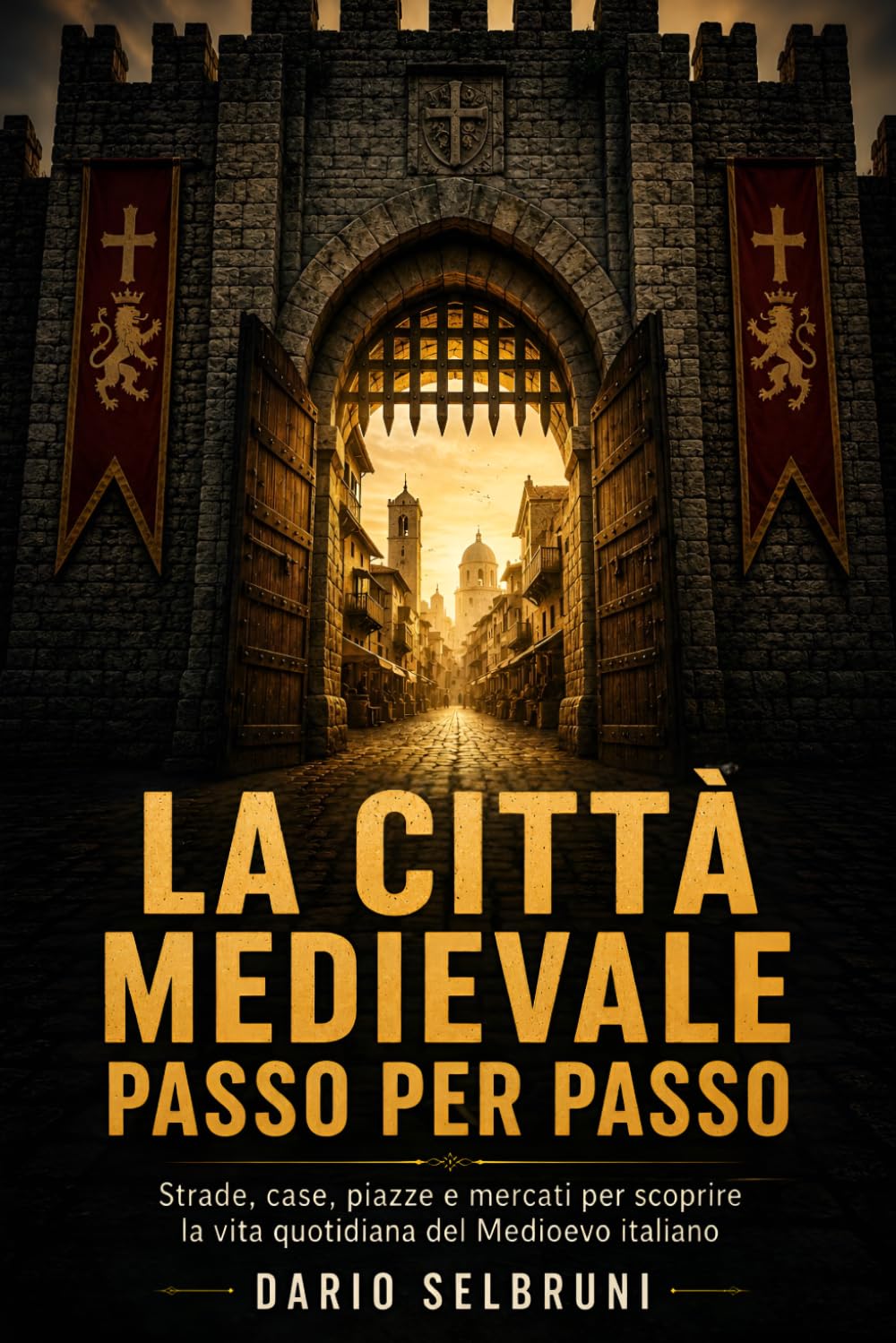 La Città Medievale Passo per Passo: Strade, case, piazze e mercati per scoprire la vita quotidiana del Medioevo italiano