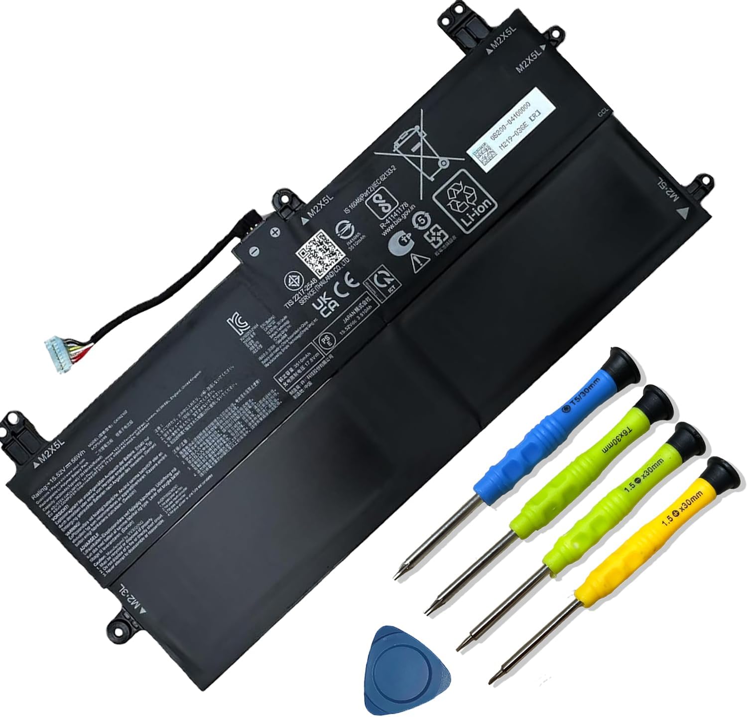 56Wh C41N2102 Laptop Battery Replacement for Asus ROG Flow Z13 GZ301 Z13 GZ301VF GZ301VI GZ301VU GZ301VV GZ301ZA NR2201 NR2201ZA GZ301ZE-Z13.I93050T Series C41N2102-1 0B200-04100000