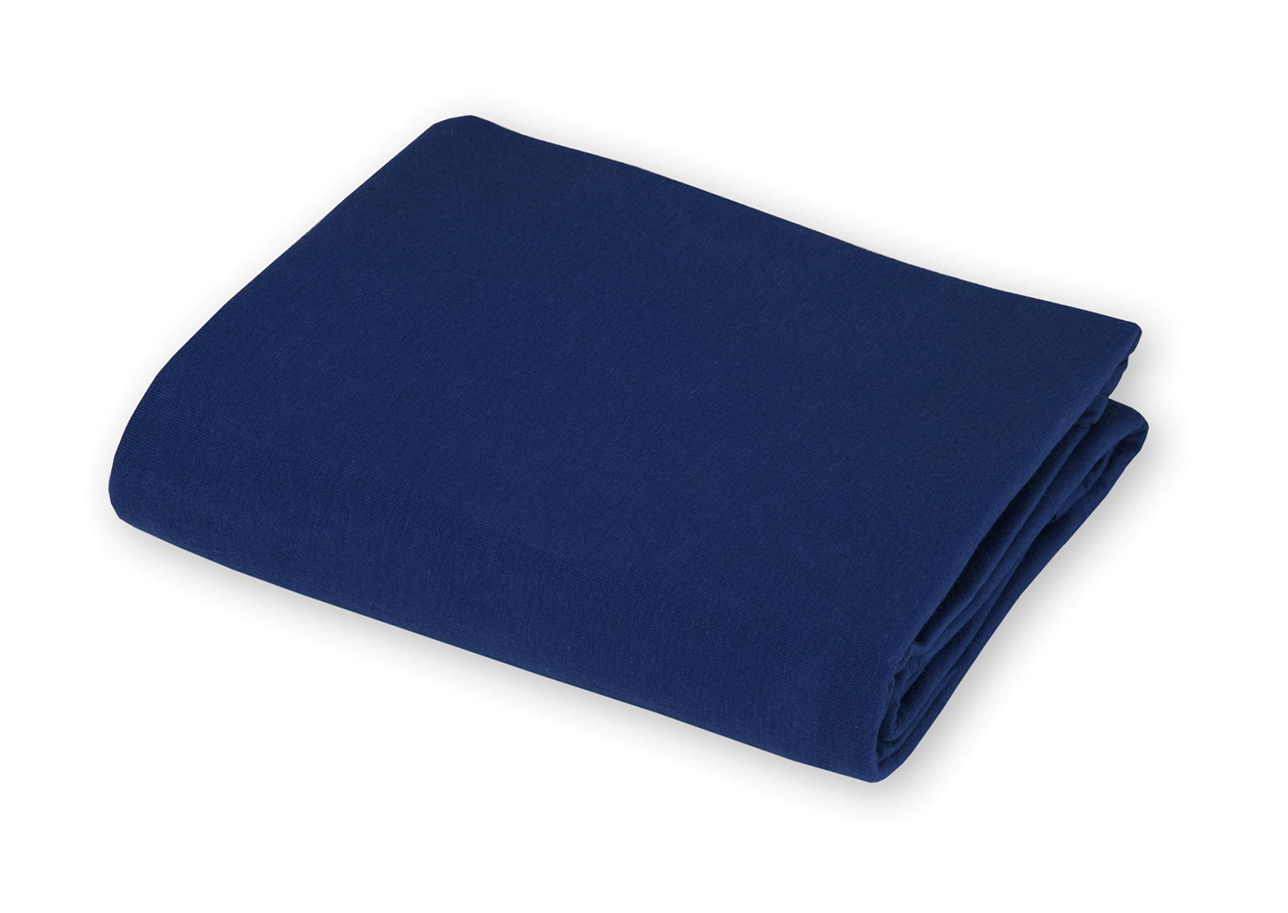 TL Care Supreme 100% naturalna bawełniana dzianina dżersejowa dopasowane prześcieradło do łóżeczka dziecięcego i materacy dla małych dzieci, królewskie, 71 cm x 132 cm, miękkie, oddychające, dla