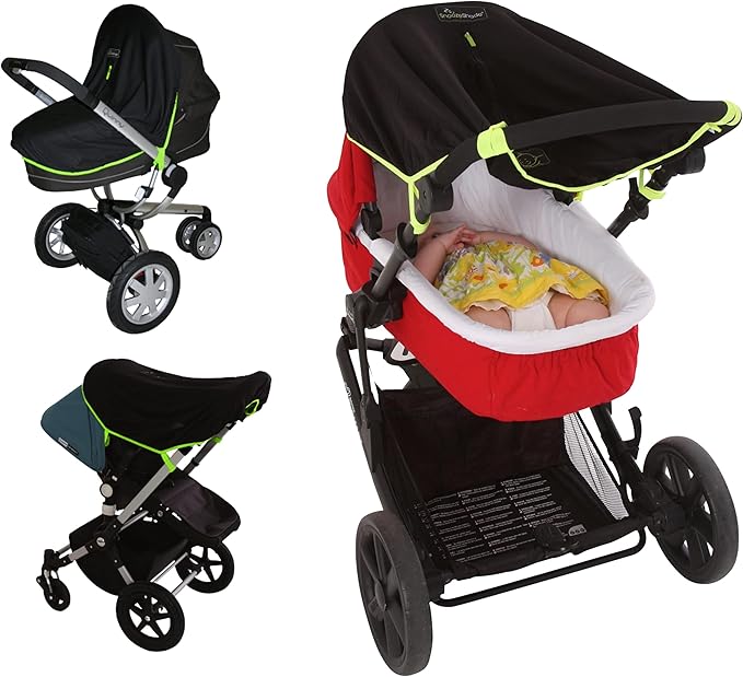 SnoozeShade Original (06m) Universal fit Baby pram, carrycot and