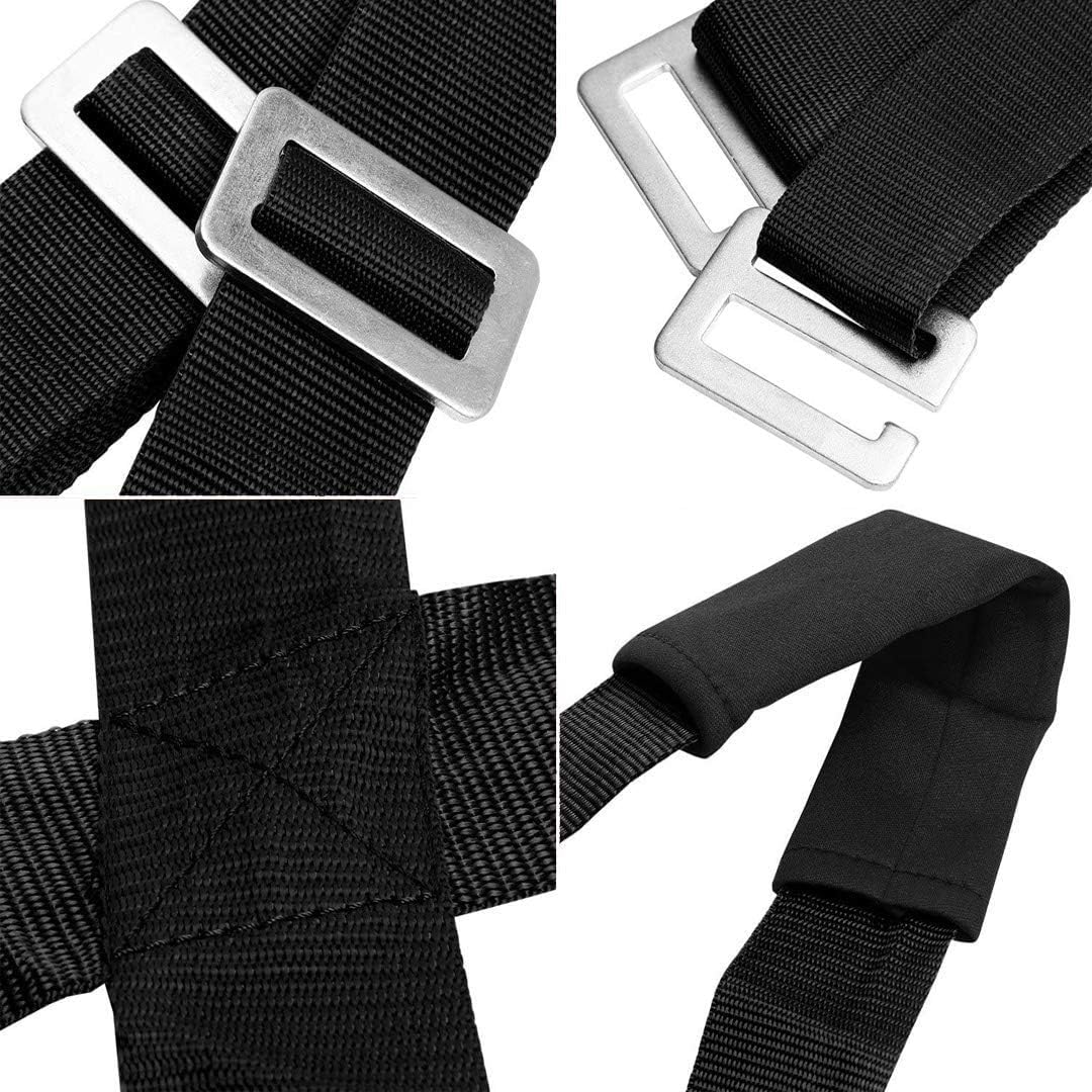 Black Friday - 70% OFF Black Detachable Shoulder Strap, Nylon Mobile Straps - Moving Straps for Furniture, Washing Machine, Cushion or Heavy Objects up to 600 Pounds