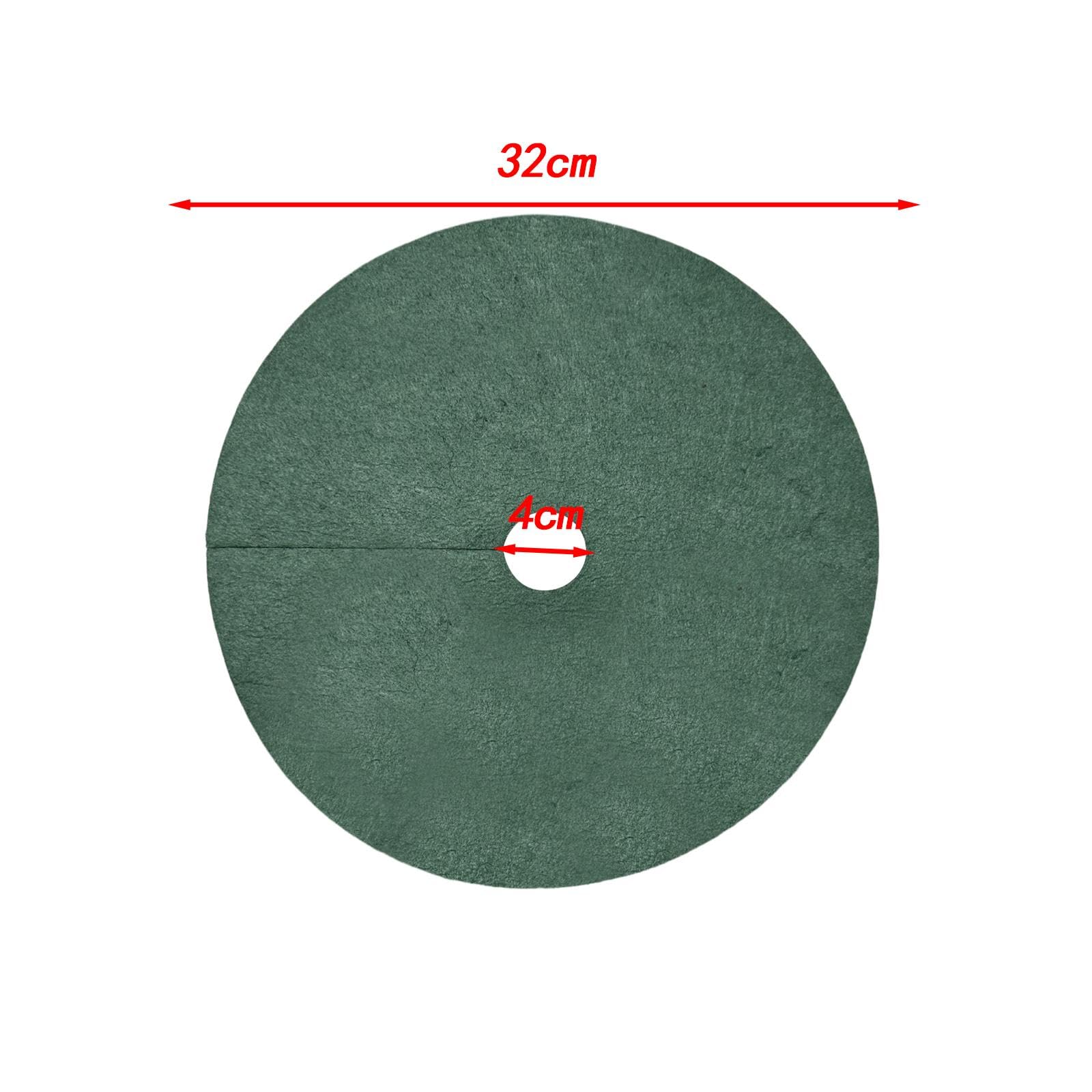 Tapis de Protection pour Arbres Anti-Herbes Diamètre 32cm 10 Pièces