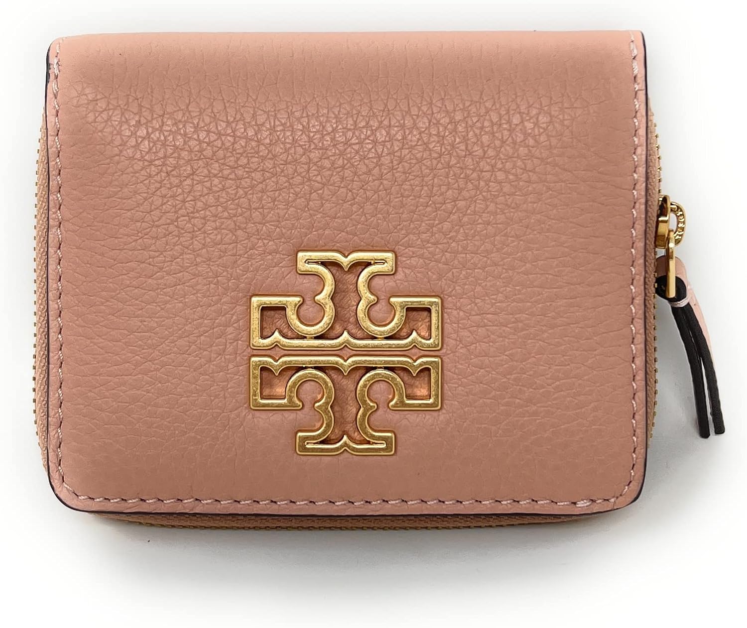 Tory Burch Britten BI Fold Wallet 146708 Light Meadowsweet