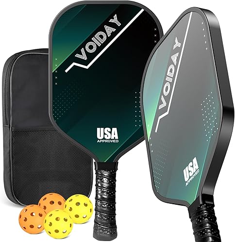 Juego de 2 palas de pickleball verdes