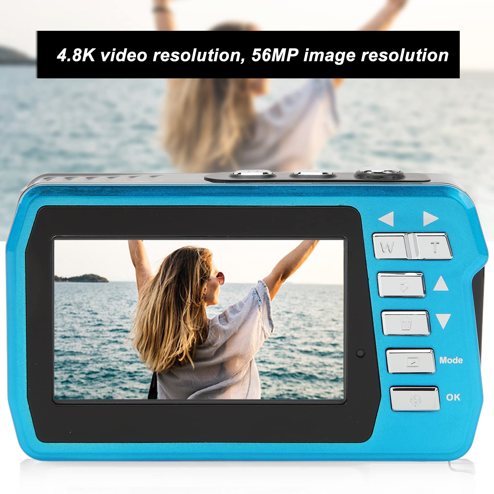 2x Full Color 4K Premium Beveiligingscamera set - Draadloos - Wit