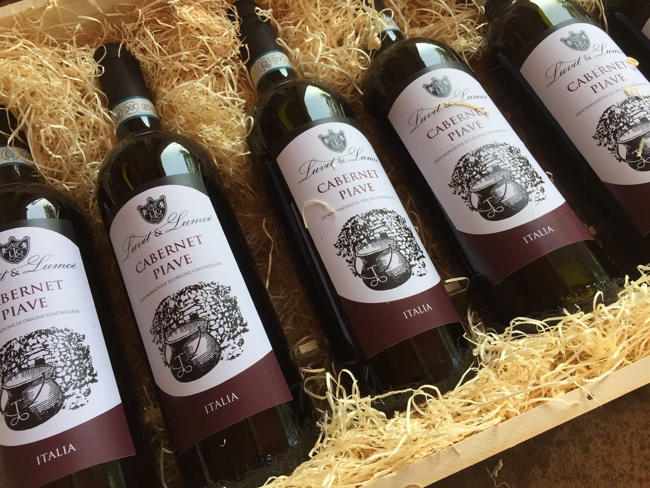 Luvit & Lumoè Lana di legno per cesti regalo | Paglia in legno essiccata naturale 1kg