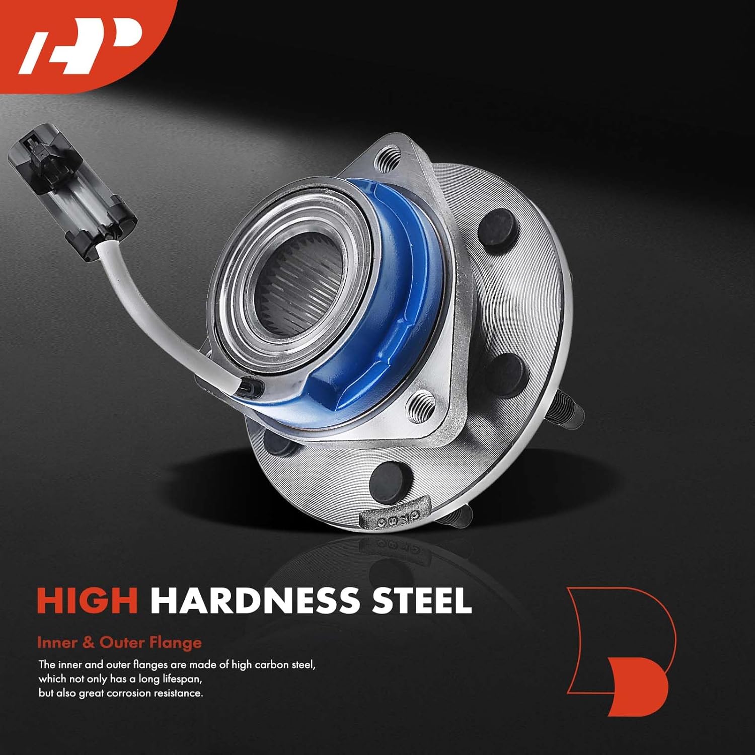 A-Premium Front or Rear Wheel Bearing and Hub Assembly with 6-Lug Compatible with Chevrolet Uplander & Buick Terraza & Pontiac Montana & Saturn Relay, 2006-2009