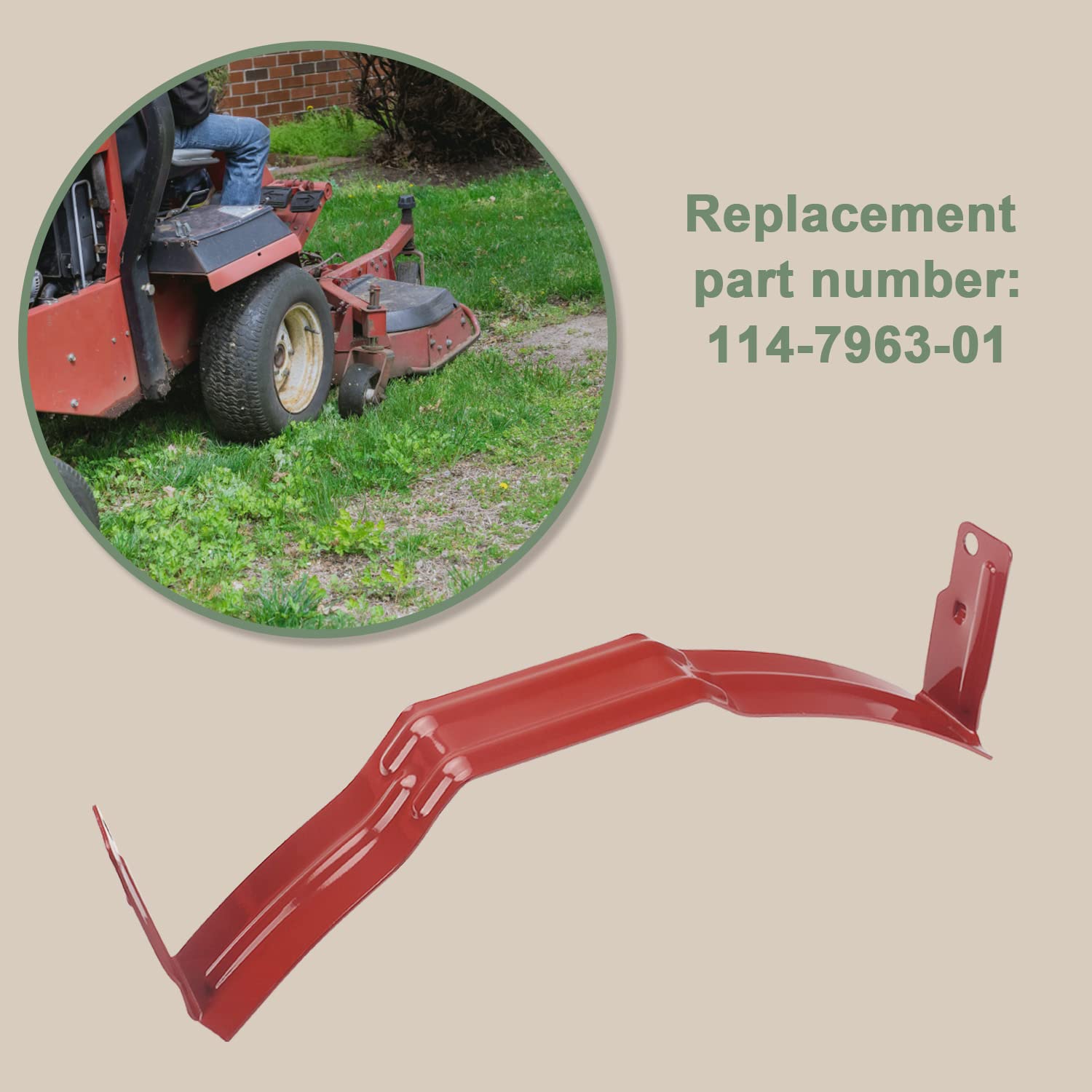 Amazon.com : EZYPAK 114-7963-01 Baffle-Front Compatible with Toro