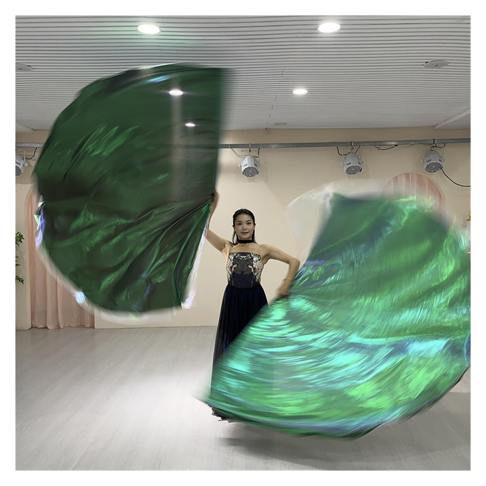 Drapeaux de culte légers en demi-cercle pour réussir vos danses de louange