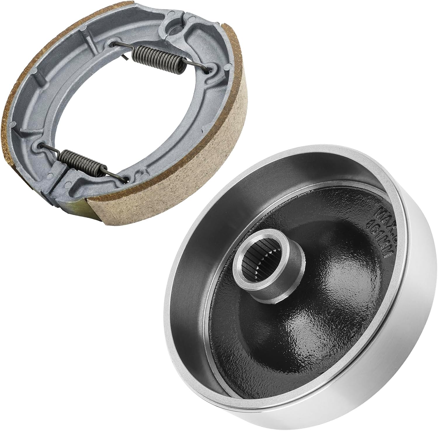 Rear Brake Drum Hub for Yamaha Big Bear 400 2000-2004 Kodiak 400 4x4 2003 OEM# 5FU-F5310-10-00 4WV-W253E-01-00 5FU-WF536-00-00