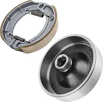 Amazon.com: Rear Brake Drum Hub for Yamaha Big Bear 400 2000