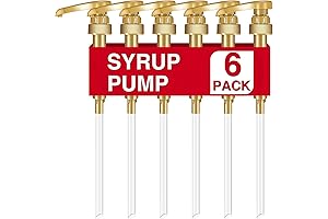 Professional Pump for Torani Syrup Bottles (6-Pack)