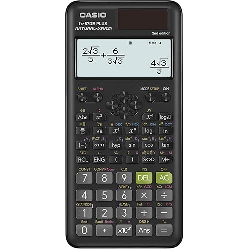 Casio FX-87DEPLUS-2 Scientific Technical School Calculator Technical School Calculator