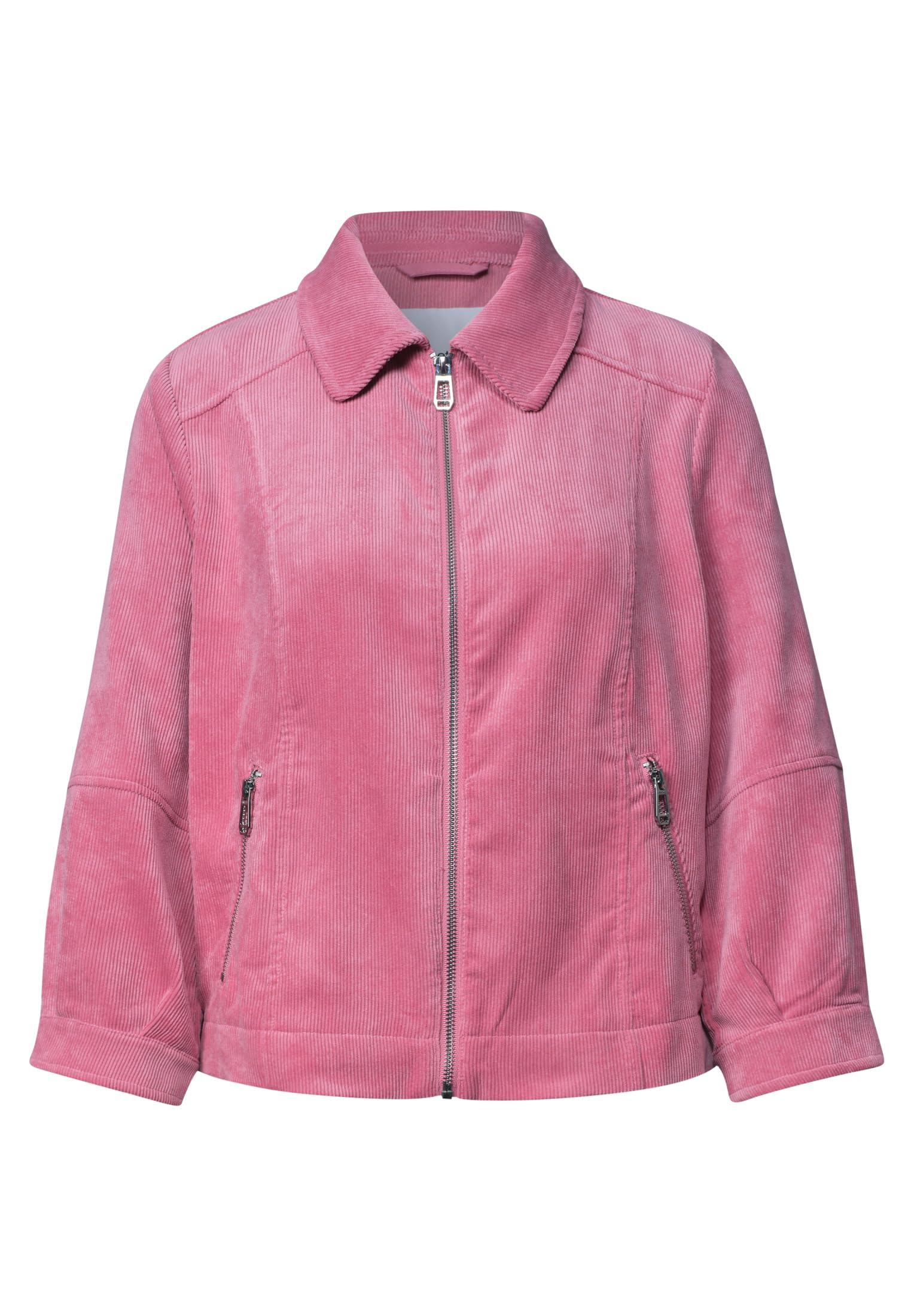 Street One 3/4 Arm Cordjacke mit Hemdkragen