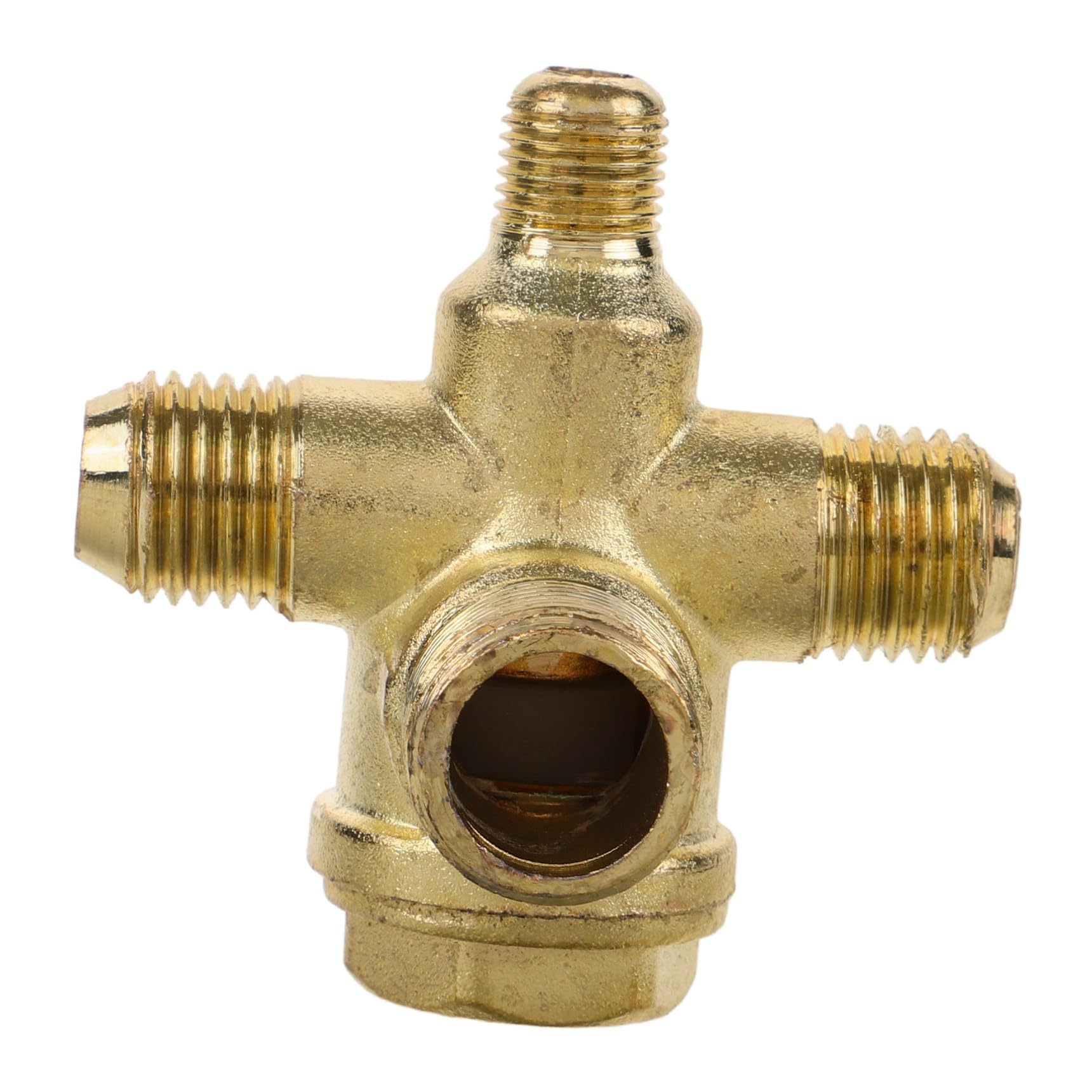 Artibetter 4pezzi Valvola Di Sicurezza Vie Per Compressore Aria Fissaggio Rapido e Installazione Facile Accessorio Per Pompa Piston e Serbatoi Di Pressione Realizzata Materiale Durevole e
