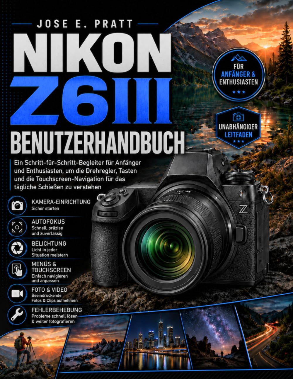 Guide Nikon Z6III pour debutant livre mode d emploi complet pour maitriser les reglages boitier