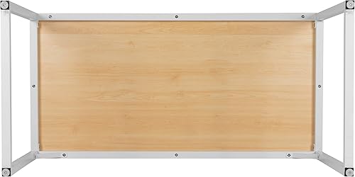 Miniatura 34 de Flash Furniture escritorio para computadora Nogal rústico,Negro,Blanco,Arce,Mahogany,Gris (rustic gray),Nogal,https://www.amazon.com/dp/undefined